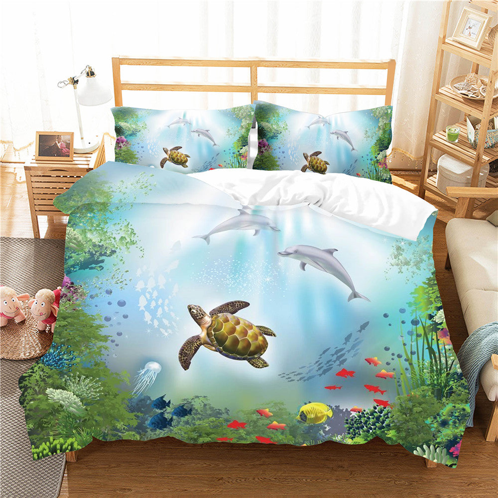 Underwater World Duvet Cover | Multiple Sizes