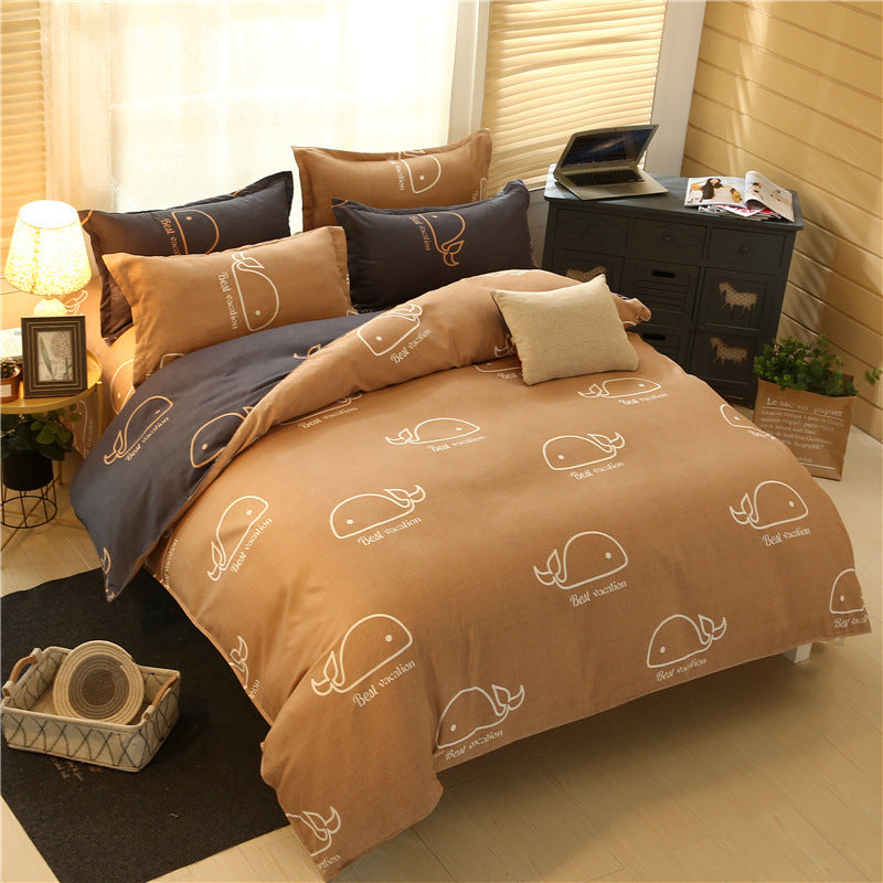 Reactive Print Twill Bedding Set | Single to Super King