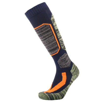Men's Jacquard Ski & Hiking Socks – Thickened Cushioned Outdoor Sports
