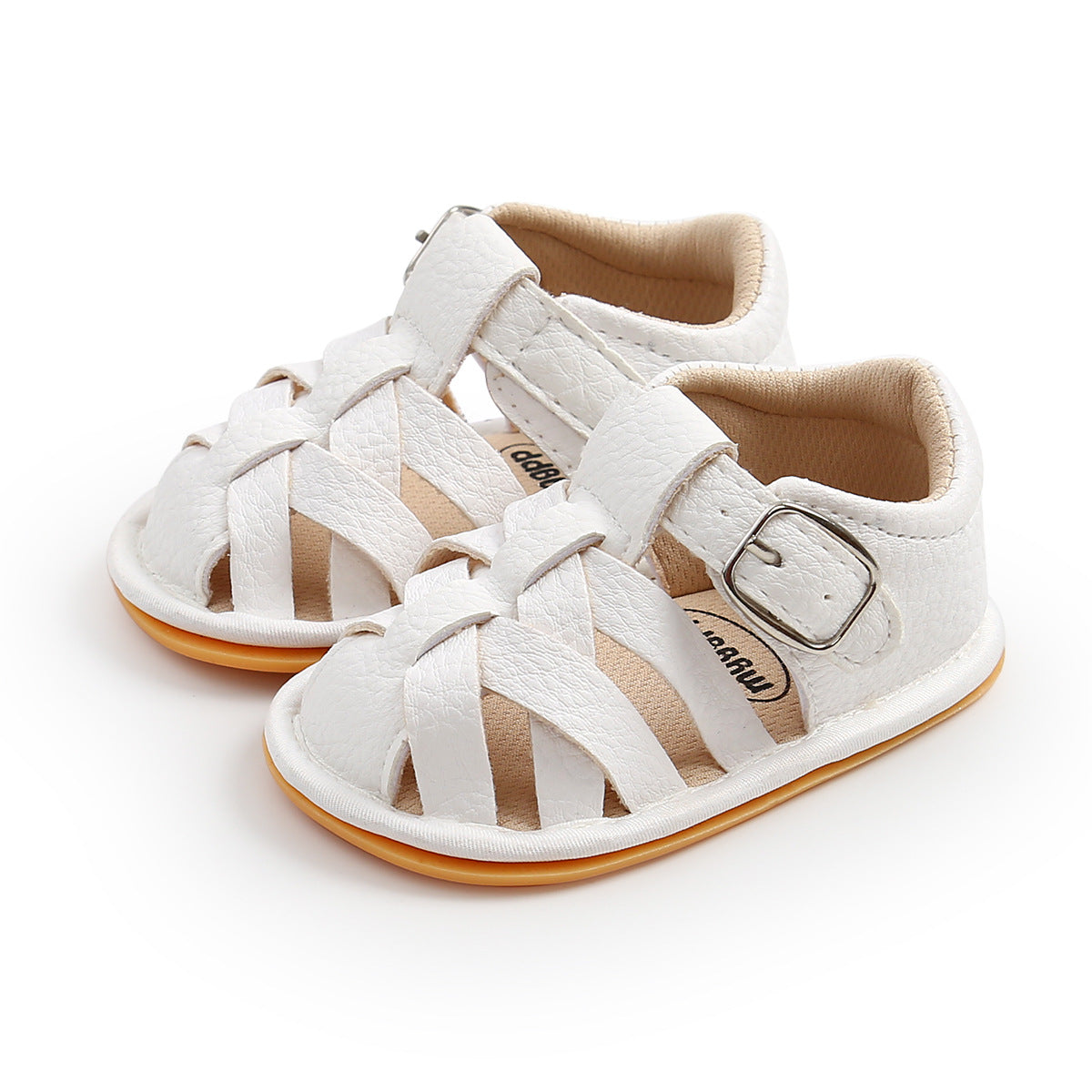 Baby Hollow Breathable Sandals – Synthetic Leather, Toddler Boys