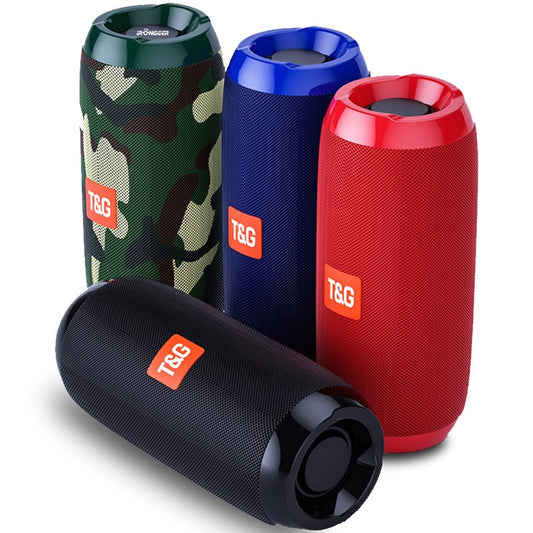 Portable Bluetooth Speaker with FM Radio & IPX5 Waterproofing