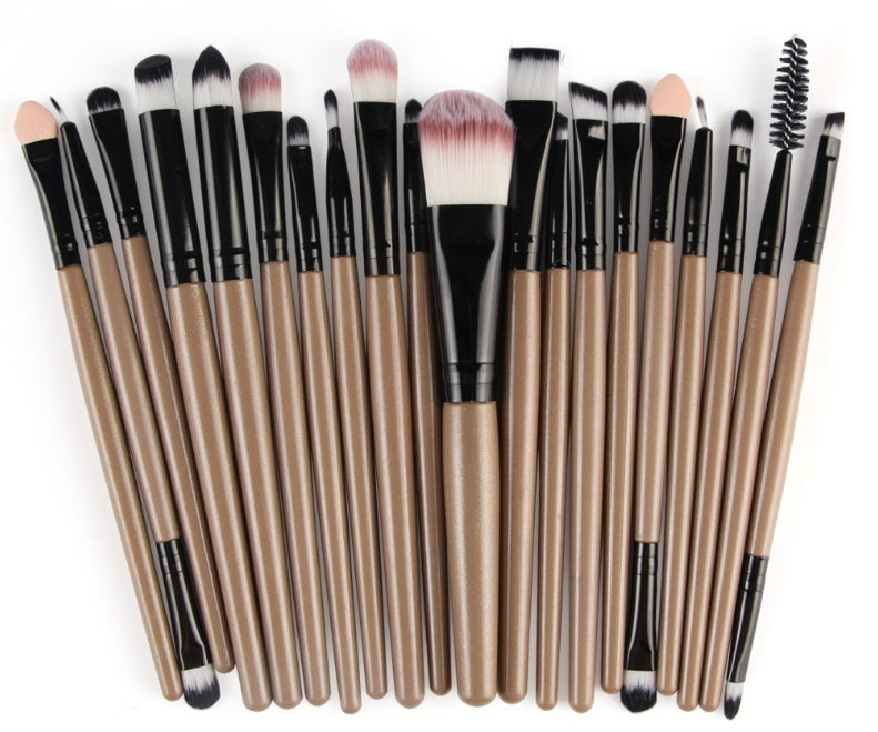 Dual-Tone Makeup Brush – Loose Powder, Blush & Eyeshadow