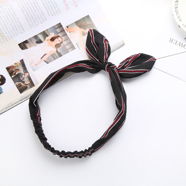 Bow & Bunny Ears Fabric Headband – 59 Styles