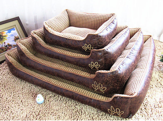 Pet Nest Bed Set | 3 Piece with Blanket & Summer Mat