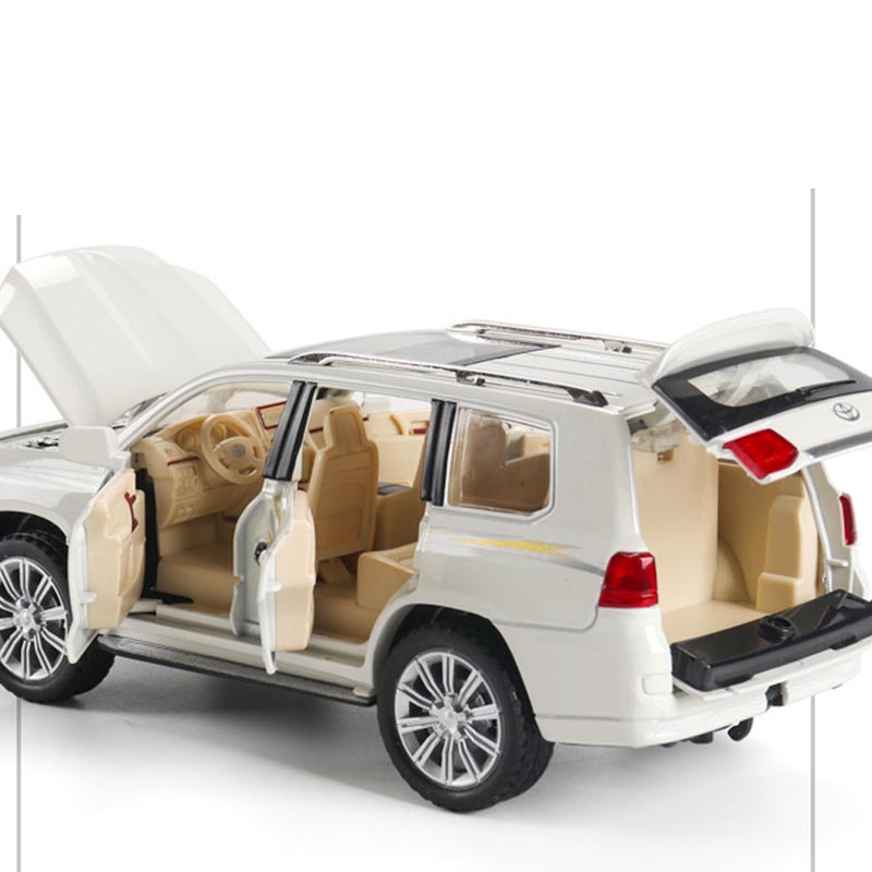 1:24 Scale Alloy Pull-Back Off-Road Car Model with Sound & Light