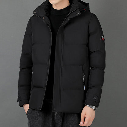 Men's Casual Hooded Padded Cotton Jacket | Everyday Outerwear