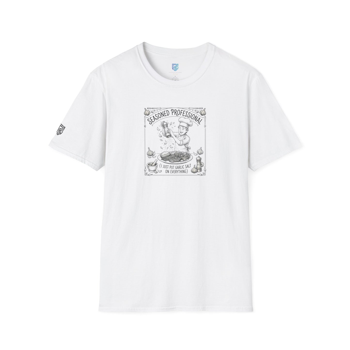 'Seasoned Professional' Chef Illustration Graphic Tee