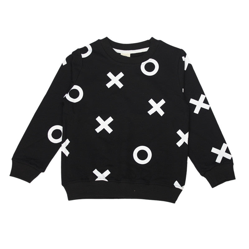 Children's 100% Cotton Round Neck Long Sleeve Sweatshirt | Boys & Girls