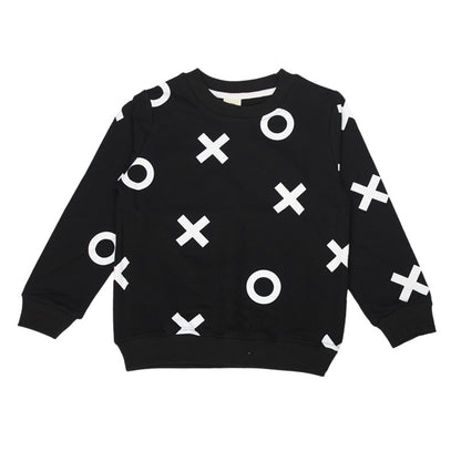 Children's 100% Cotton Round Neck Long Sleeve Sweatshirt | Boys & Girls
