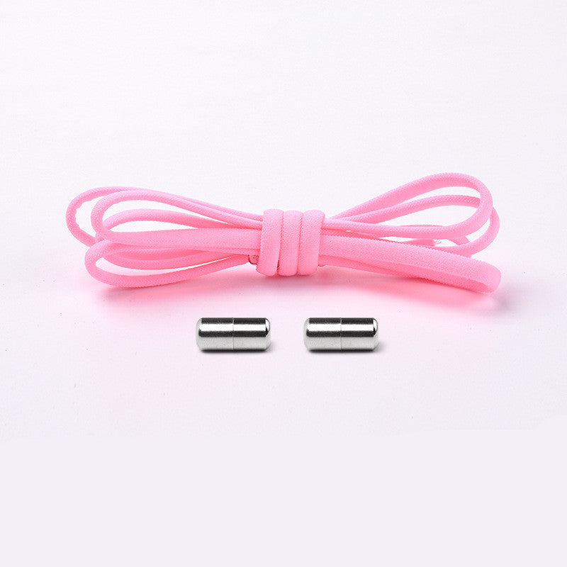 Elastic No-Tie Shoelaces – Half-Round Capsule Lock, 22 Colours