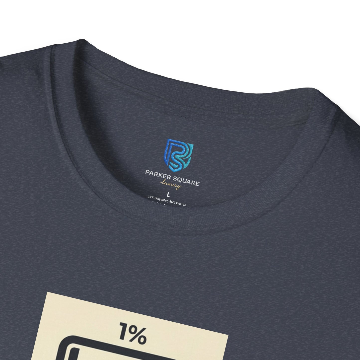 "My Social Battery Is At 1%" Low Battery Graphic Tee