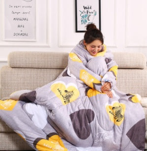 Warm Quilted Comforter | 8 Designs | Standard & Plus Size