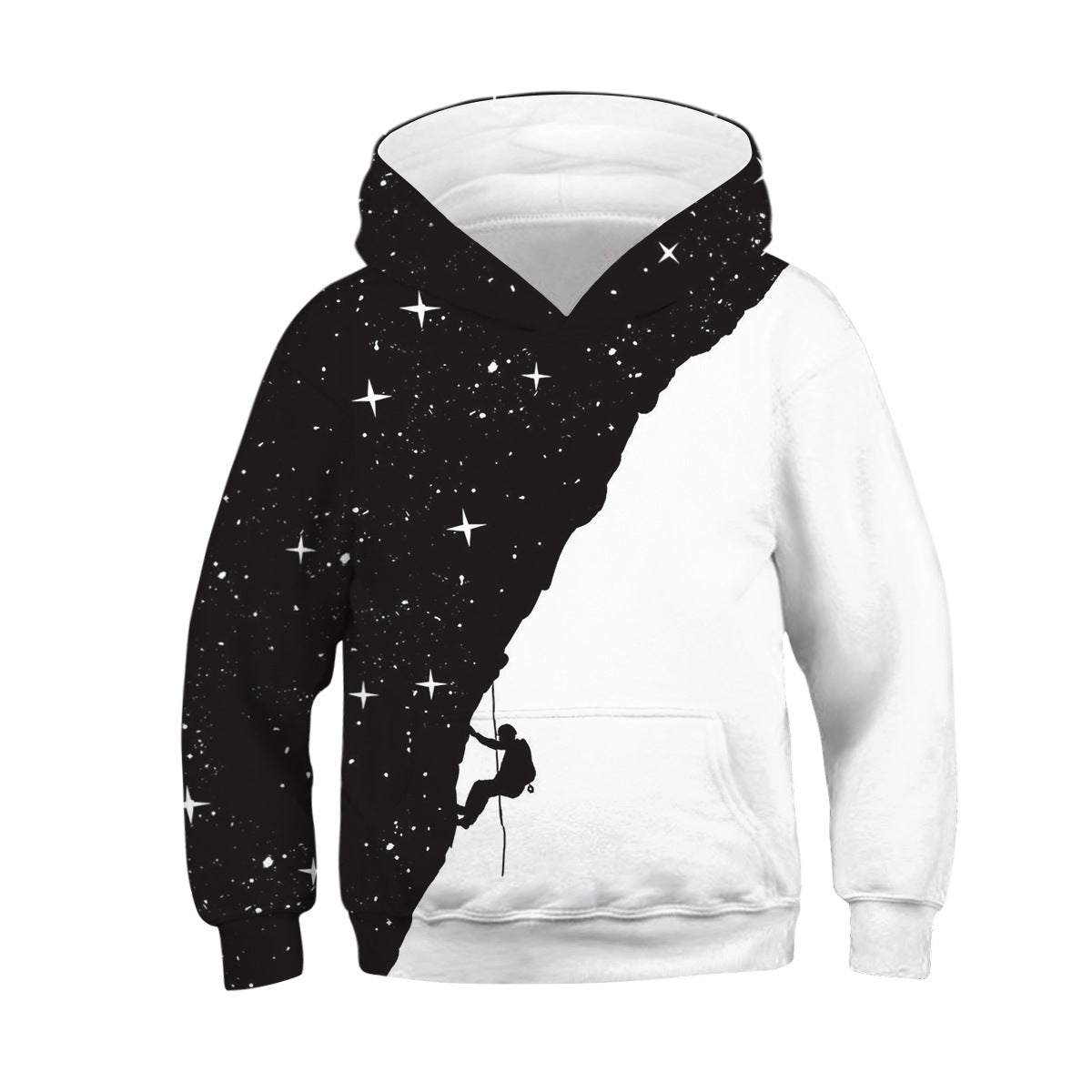 Children's Digital Print Hooded Sweatshirt | Kids Casual Hoodie XS-XL