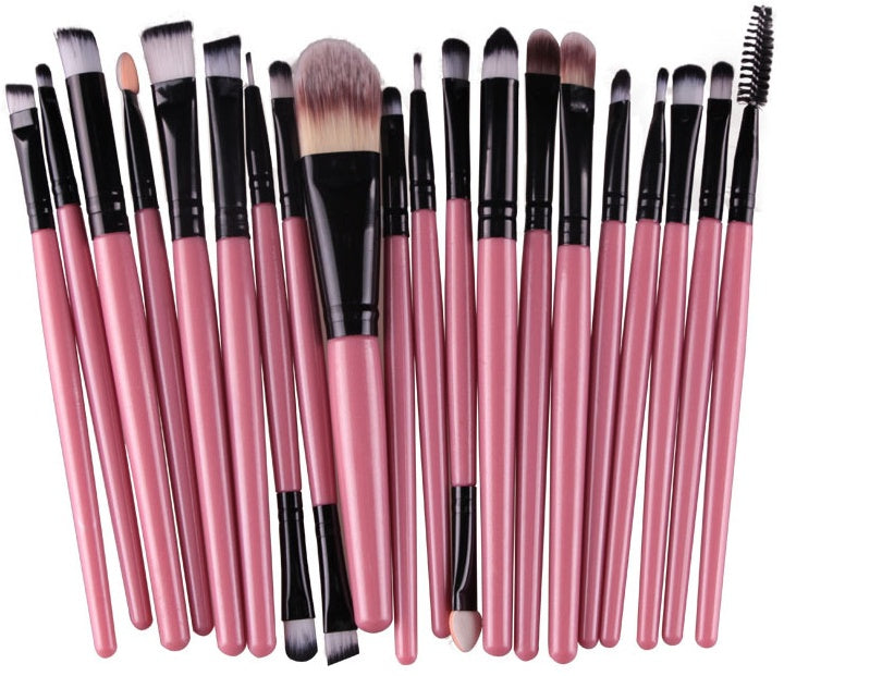 Dual-Tone Makeup Brush – Loose Powder, Blush & Eyeshadow