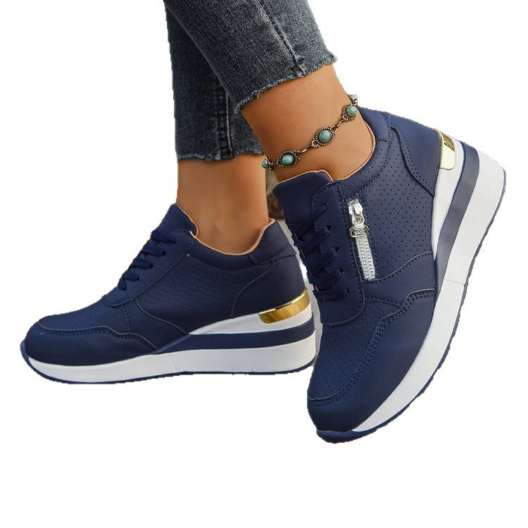 Women's High-Top Casual Sneakers | PU | EU 36-43
