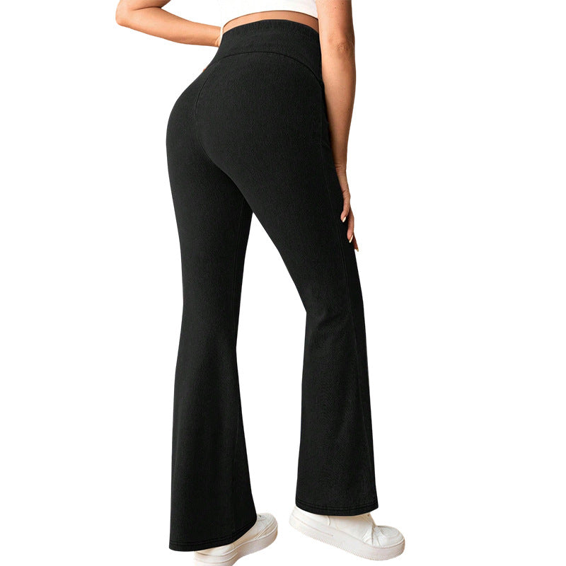 Women's Maternity High-Waist Slim Jeans with Belly Support