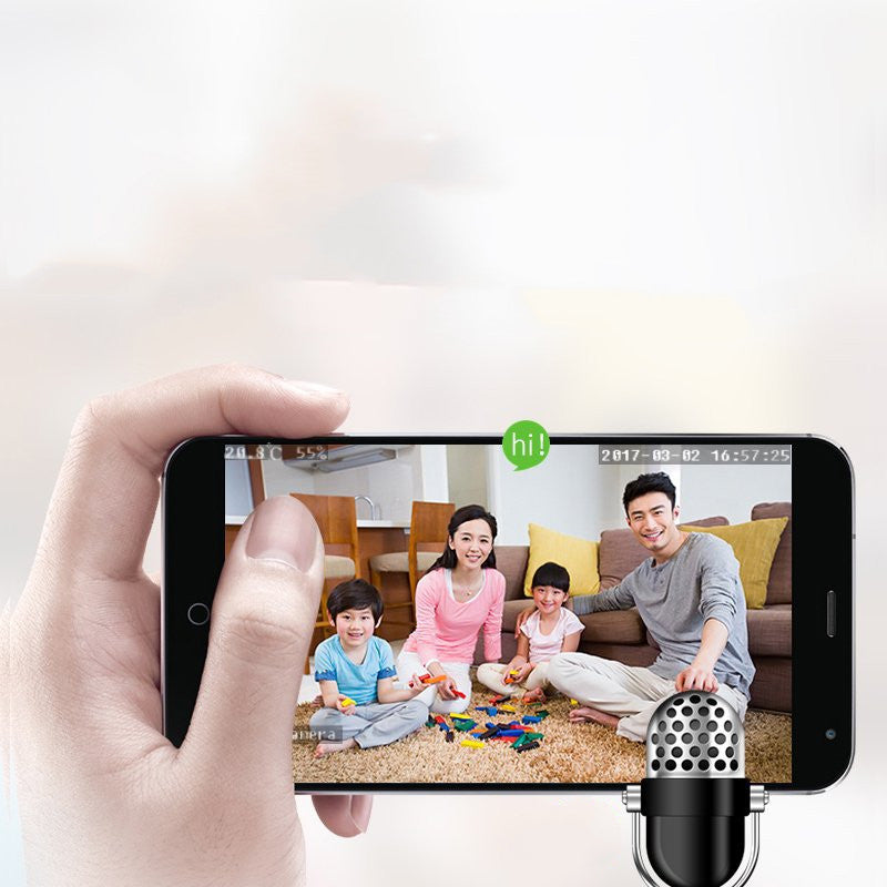 Indoor WiFi Security Camera with Night Vision & Remote Monitoring