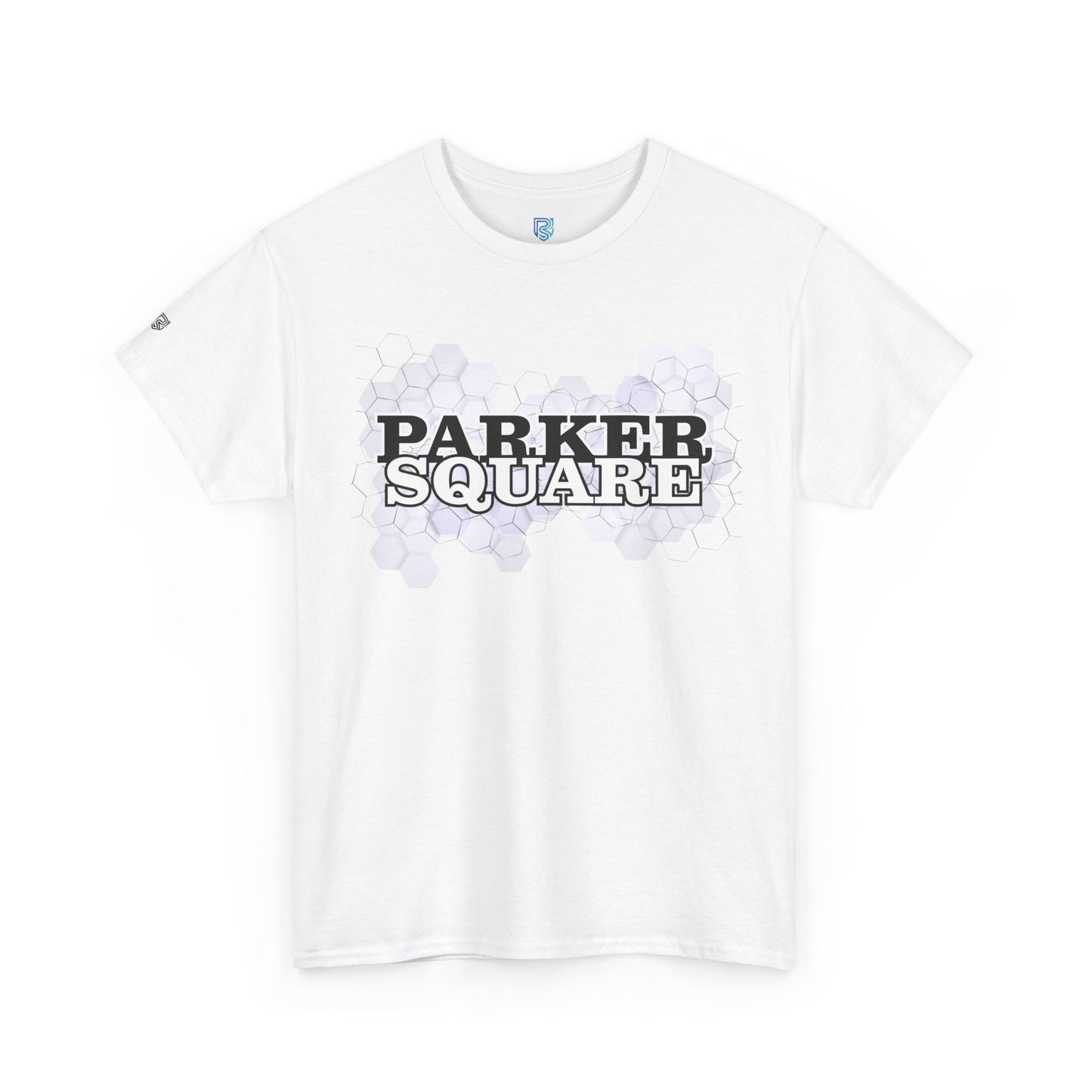 Parker Square T‑Shirt — Retro Campus Logo Tee