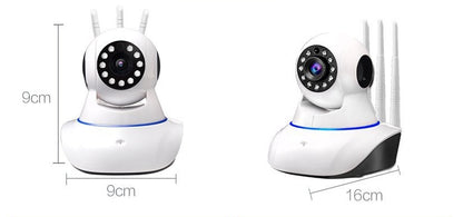 Indoor WiFi Security Camera with Night Vision & Remote Monitoring