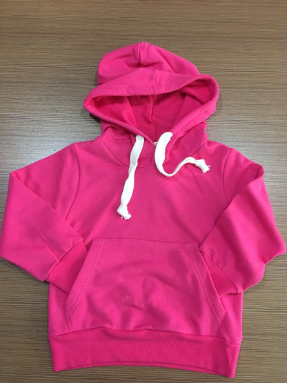 Children's 95% Cotton Hooded Sweatshirt | Kids Casual Hoodie 90-140cm