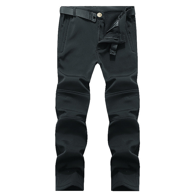 Men's Outdoor Softshell Trousers – Waterproof Hiking Pants