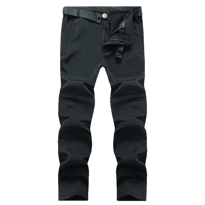 Men's Outdoor Softshell Trousers – Waterproof Hiking Pants
