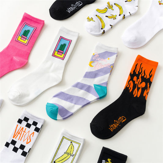Men’s Cotton Mid-Tube Sports Socks – Odour-Resistant