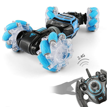 4WD Gesture Control RC Stunt Car – Morphing Off-Road & 8-Way Sideways