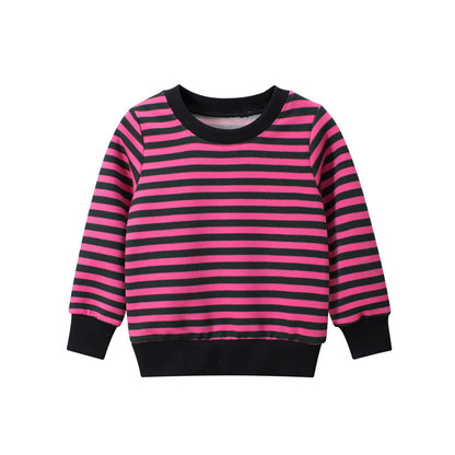 Children's Cotton Blend Pullover Sweatshirt | Boys & Girls Casual Top