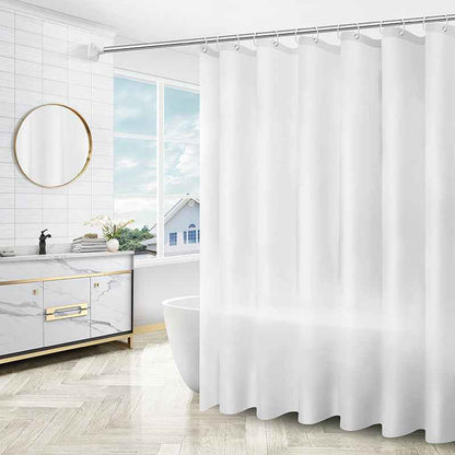 PEVA Shower Curtain – Waterproof Geometric & Printed Bathroom Curtain