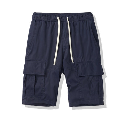 Men's Multi-Pocket Loose Casual Shorts