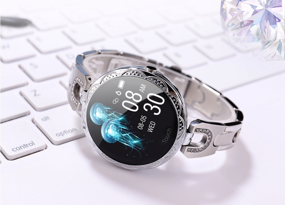 Women's Smart Watch with Health Tracking & Cycle Monitor