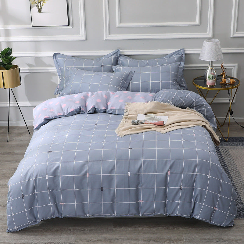 Cotton Four-Piece Bedding Set | Single to Super King & Beyond