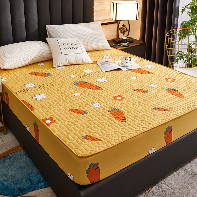 Novelty Print Quilted Mattress Cover – 12 Designs, 5 Sizes