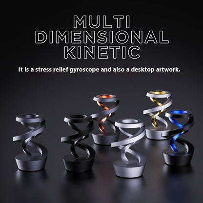 Anti-Gravity Suspended Gyro | Luxury Stainless Steel Desk Ornament | 6 Finishes