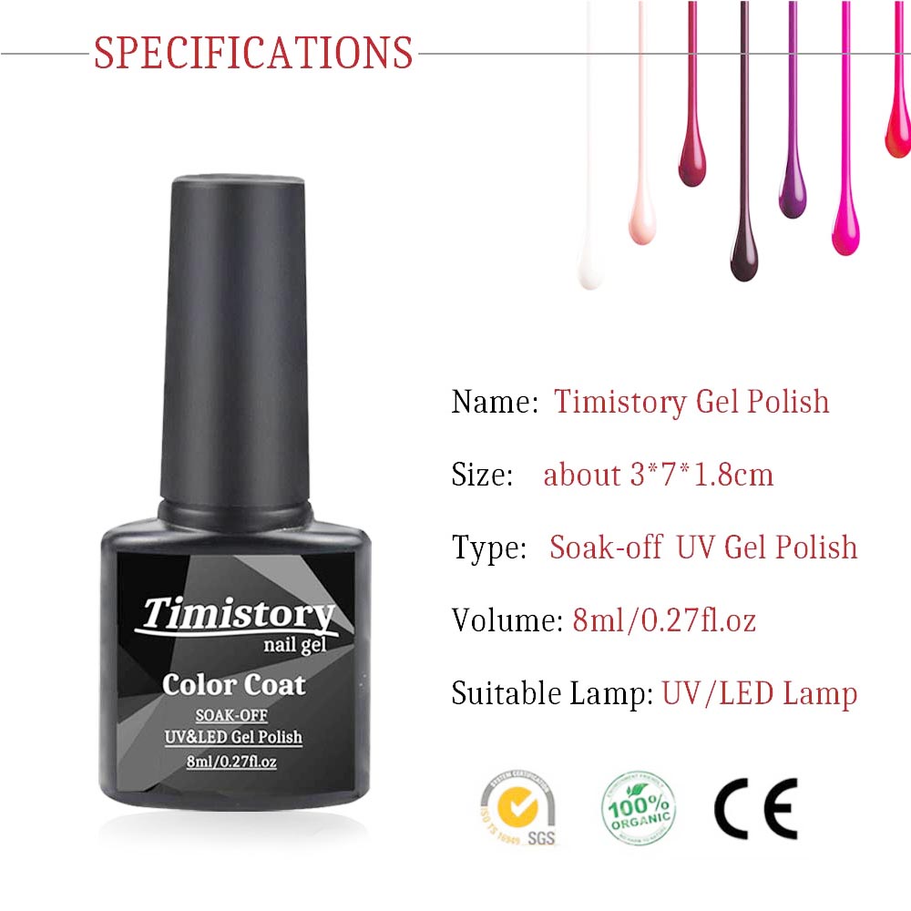 80W UV/LED Nail Lamp Gel Polish Kit – 20-Piece Set