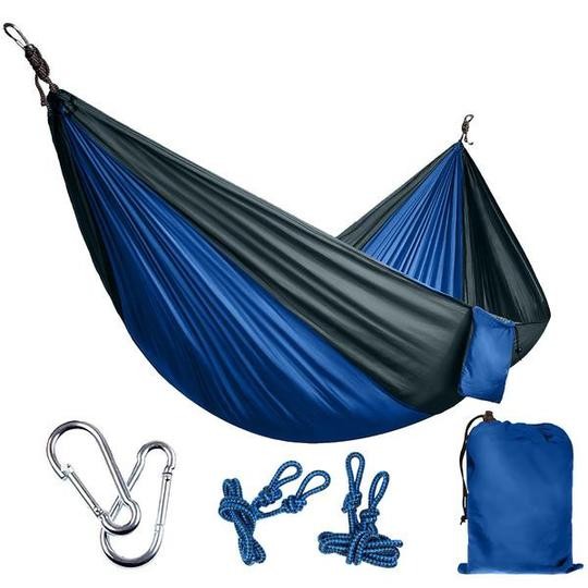 210T Parachute Nylon Camping Hammock – 270×140cm Lightweight Portable Hammock 30+ Colours