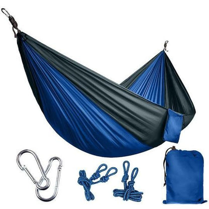 210T Parachute Nylon Camping Hammock – 270×140cm Lightweight Portable Hammock 30+ Colours