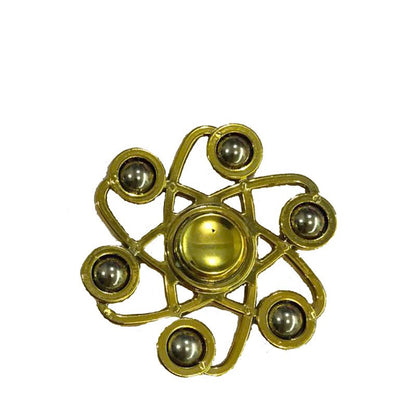 Electroplated Steel Ball Fingertip Gyro | 10 Designs | ABS Fidget Spinner