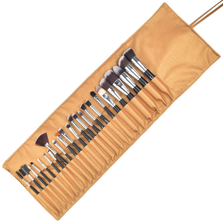 24-Piece Professional Makeup Brush Set – Complete Face & Eye Collection