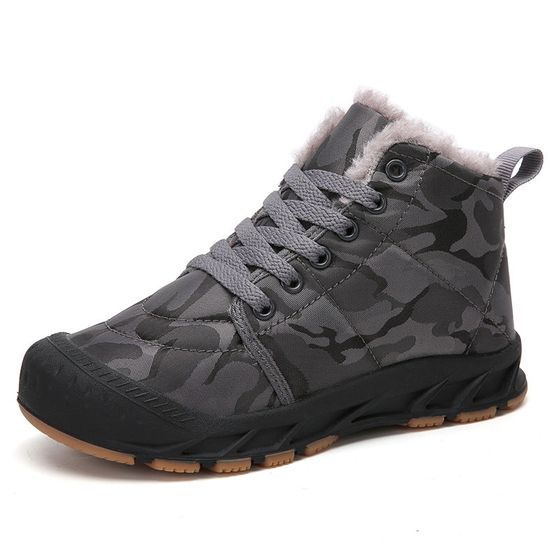 Children's Camouflage Oxford Trainers | Unisex Kids Shoes EU 28-38