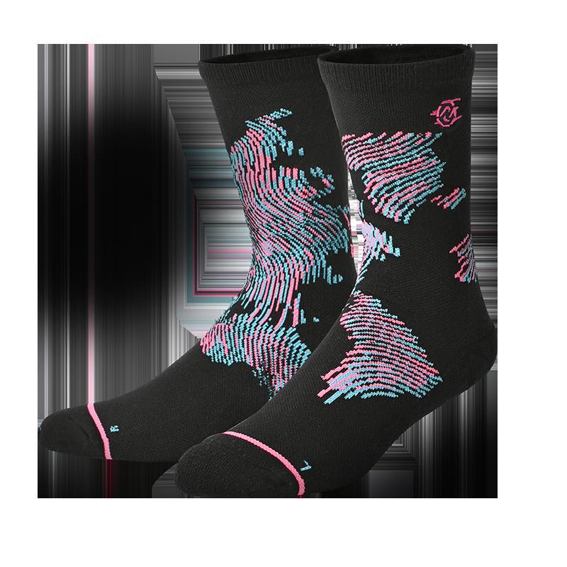 Men's High-Top Graphic Sports Socks – Streetwear Prints