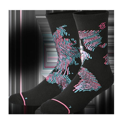 Men's High-Top Graphic Sports Socks – Streetwear Prints