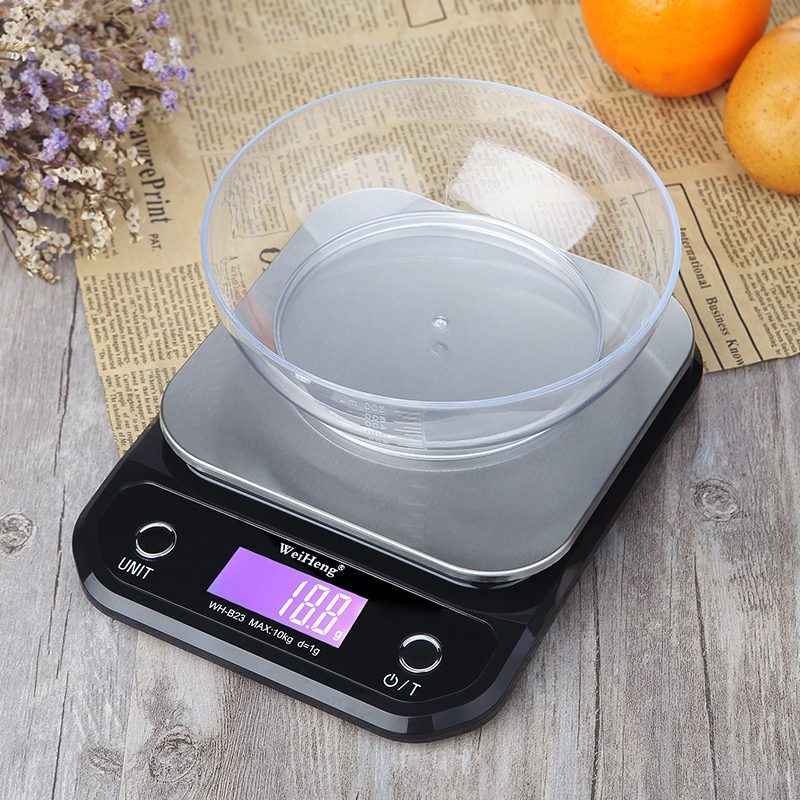 Kitchen Precision Electronic Scale – Digital Food Scale up to 10kg