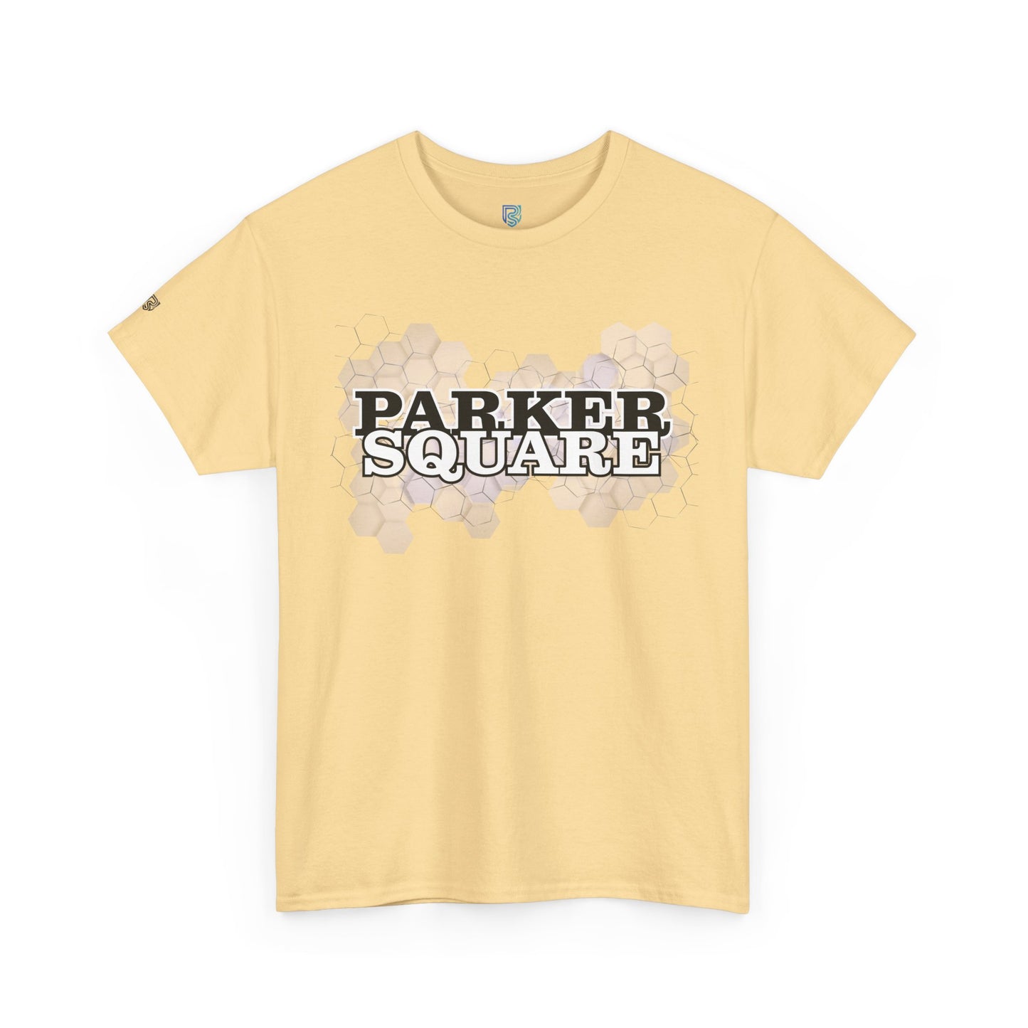 Parker Square T‑Shirt — Retro Campus Logo Tee