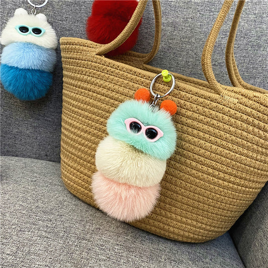 Cartoon Plush Keychain Doll | Cute Character Key Pendant | JP Collections