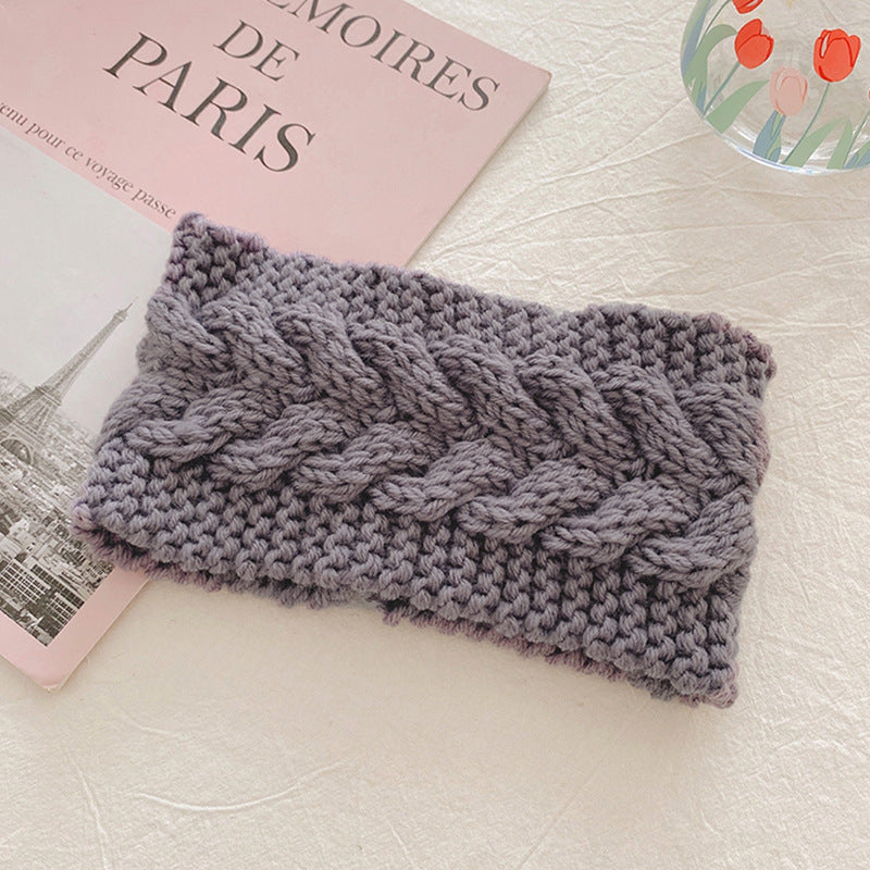 Women's Knitted Wool Headband – 9 Colours
