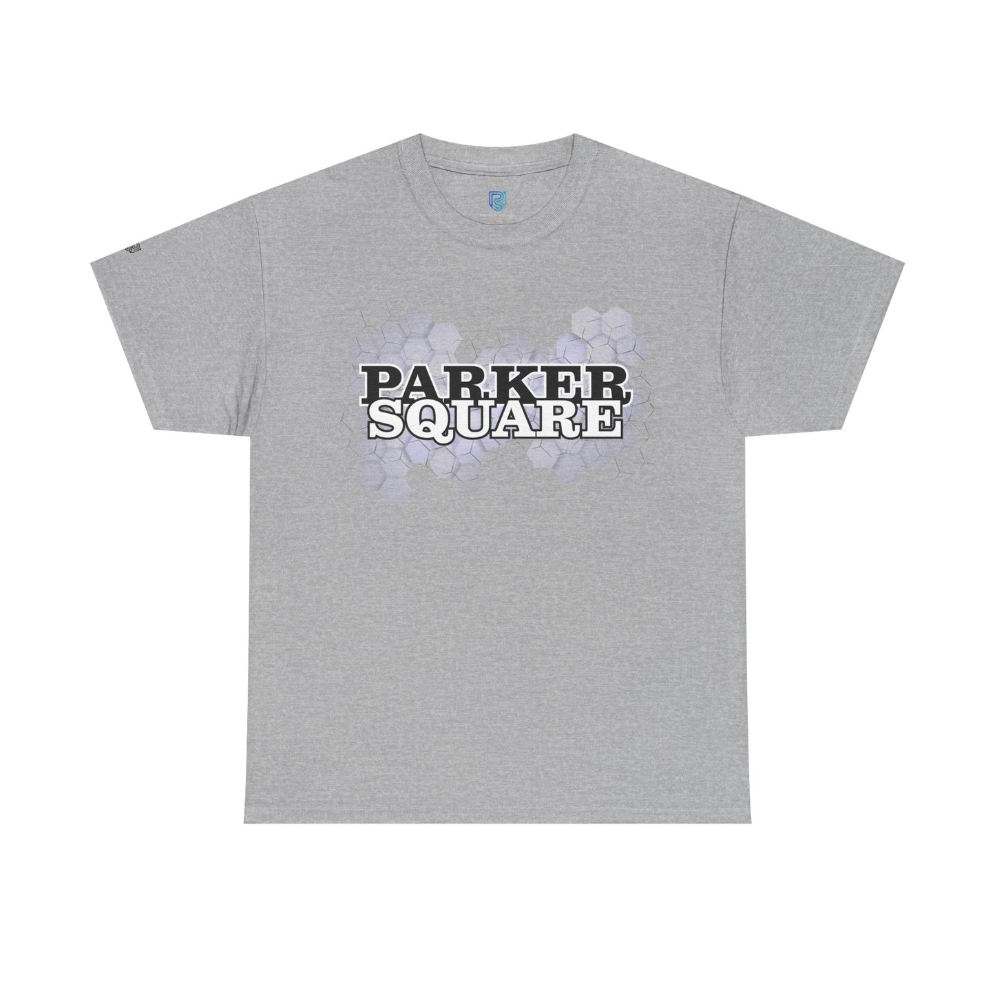 Parker Square T‑Shirt — Retro Campus Logo Tee