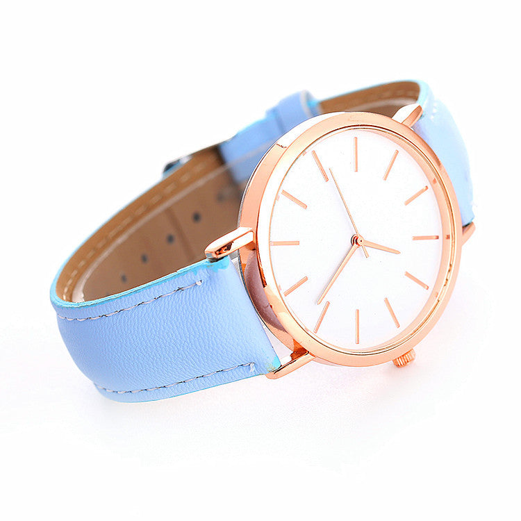 Women's Slim Quartz Wristwatch | Simple Elegant Dress Watch in 8 Colours