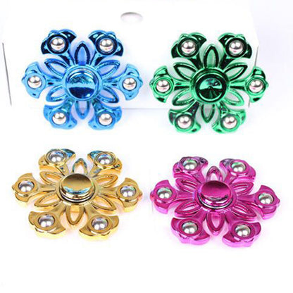 Electroplated Steel Ball Fingertip Gyro | 10 Designs | ABS Fidget Spinner